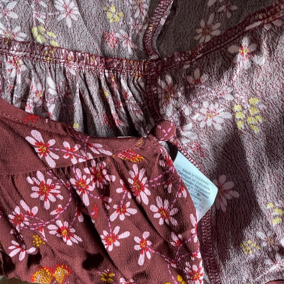 MADEWELL Tie sleeve wrap top EUC - Picture 6 of 10